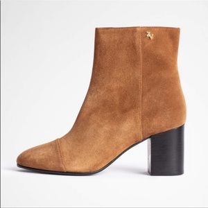 Zadig & Voltaire Lena Suede Ankle Boots EU 40